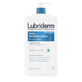 Lubriderm Fragrance Free Daily Moisture Lotion + Pro-Ceramide, Shea Butter & Glycerin, Face, Hand & Body Lotion for Sensitive Skin, Hydrating Lotion for Healthier-Looking Skin, 24 fl. oz