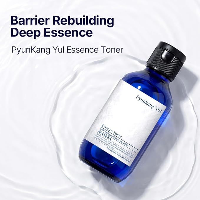Pyunkang Yul PKY Essence Toner for Deep Hydration, Highly Concentrated Essence Facial Toner, Minimal Ingredients, Zero-Irritation, Korean Skincare, (3.38 Fl. Oz, 100ml)