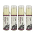 BUFF BAR Pure Bison Tallow Lip Balm, Black Hills Cherry, (4 pack) - Wild Cherry, Moisturizing, Non-Habit Forming