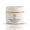 MZURI Body Butter, Whipped Shea and Jasmine Blend, Fast-Absorbing, Deep Moisturizing Cream with Essential Oils, Non-Greasy, Natural Skincare for Dry, Glowing Skin, Organic Butter - 8 Fl. Oz