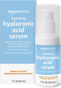 Amazon Basics Hydrating Hyaluronic Acid Serum with Essential Ceramides and Vitamin B, 1 Fluid Ounce