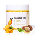 Mango body butter - 7OZ Organic Shea Butter body butter for Dry Skin, Hydrating Winter Moisturizer for WomenDeeply Moisturizes&Smooth Skin, Christmas Stocking Stuffers Gifts (7 OZ, Mango)