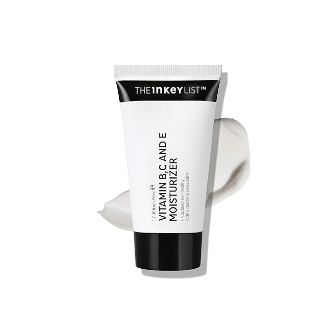 The INKEY List Vitamin B, C And E Moisturizer, Daily Moisturizer for Healthy Looking Skin, Vegan, Cruelty-Free, 1.7 oz