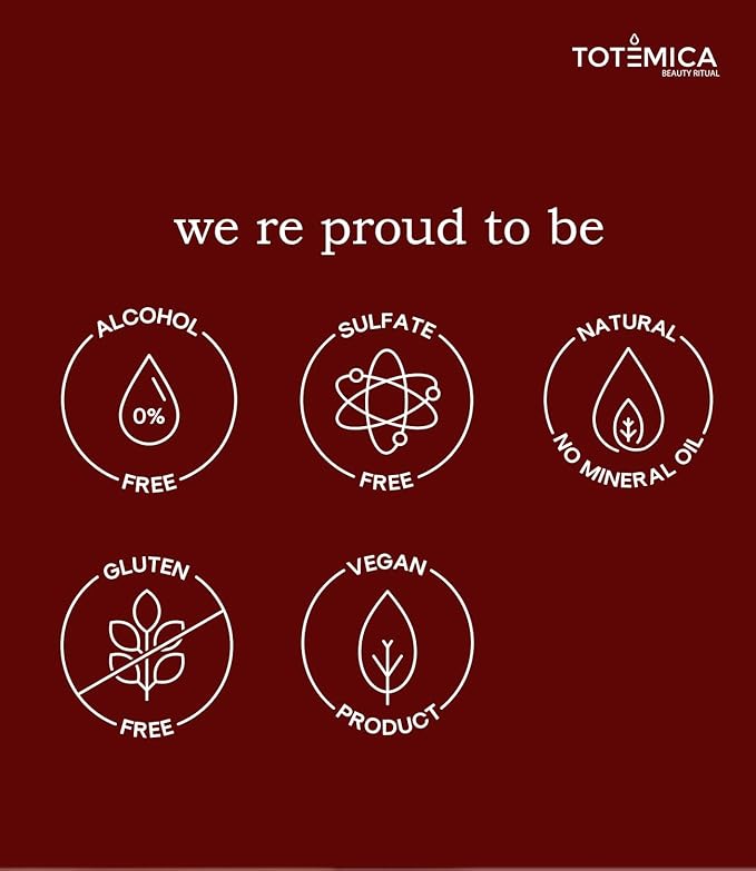 TOTEMICA Organic Jojoba Oil Glow Elixir – Hydrating & Anti-Aging face oil with Peptides | Vegan & Non-Comedogenic facial oil & moisturizing body oil for skin oil & hair oil (1.01 Fl Oz)