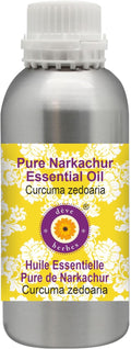 Deve Herbes Pure NAR Kachur Essential Oil (Curcuma zedoaria) Steam Distilled 1250ml (42 oz)
