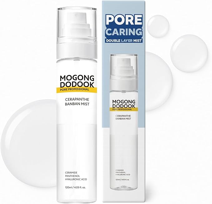 Cerapanthe Pore Care Face Cream Mist – 4.05 fl oz | Dual-Layer Hydrating Spray with Ceramide, Panthenol & Hyaluronic Acid | EWG Green, Deep Moisture for All Skin Types, Daily Use