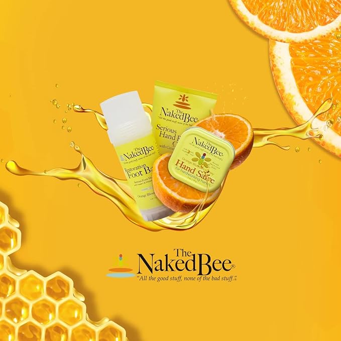 The Naked Bee Nourishing Body Lotion for All Skin Types (8 fl oz) Moisture Replenishing Lotion for Dry Skin Unscented