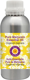 Deve Herbes Pure Marjoram Essential Oil (Origanum majorana) Steam Distilled 630ml (21 oz)