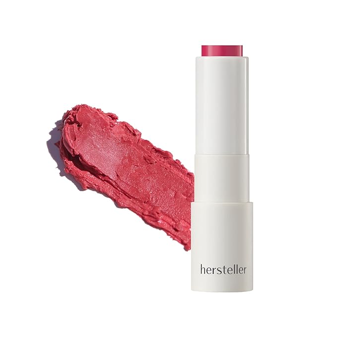 hersteller Nearby Recharging Lip Balm Vegan Butter Complex Intensive Moisturizing Treatment for Dry Lips and Cheek Natural Healthy (Fuchsia)