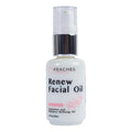 Peaches Skin Care Renew Facial Oil – Squalene-Rich Olive Oil for Face with Vitamin C and E – Nourishing Formula for Balanced, Smoother-Looking Skin – 1 oz