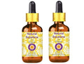 dève herbes Natural Squalane Oil (derived from Olives) with Glass Dropper (Pack of Two) 100ml X 2 (6.76 oz)