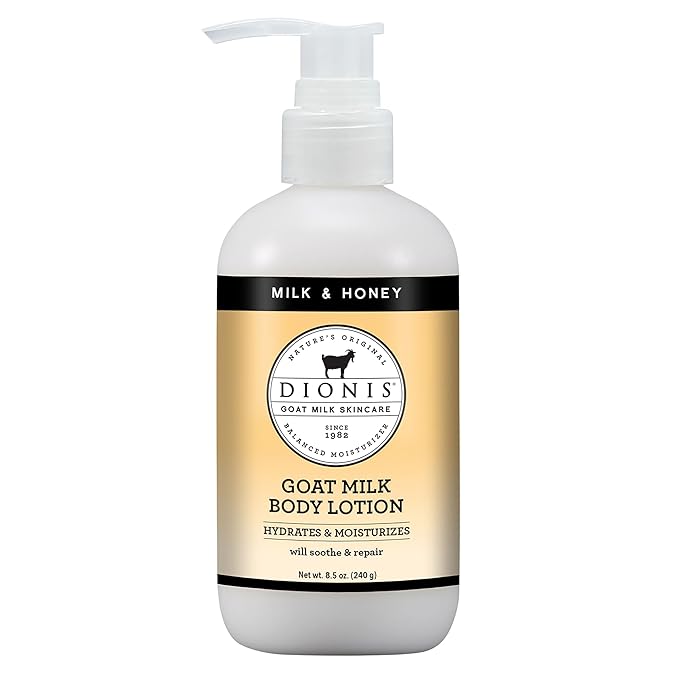 Dionis Goat Milk Body Lotion Milk & Honey 8.5 oz (Pack of 1)