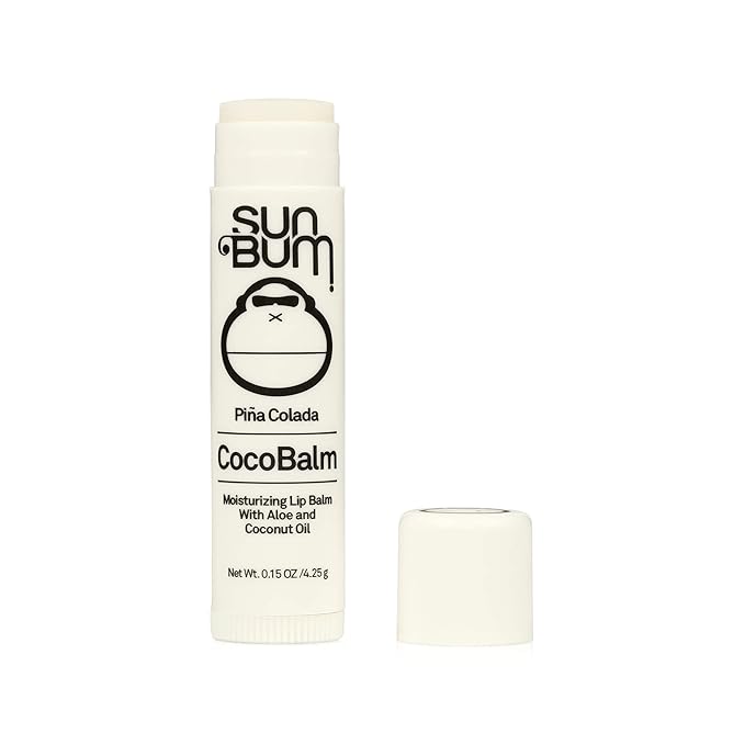 Sun Bum Piña Colada Cocobalm | Hydrating Lip Balm with Aloe |Paraben Free, Silicone Free, | 0.15oz Stick (20-48058) (Pack of 3)
