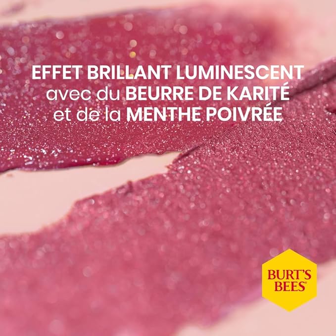 BURTS BEES Kissable Color Lip Shimmer Holiday Gift, 1 EA