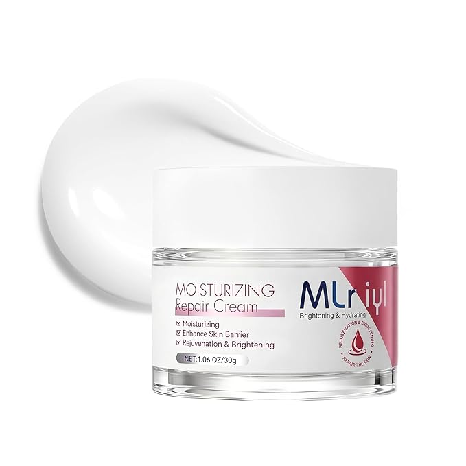 Barrier Repair Face Moisturizer for Dry & Sensitive Skin, Intense Daily Face Cream with Triple Ceramides, Tallow & Ectoin, Deep Hydrating Facial Lotion, Non-Comedogenic & Fragrance Free 1.06 OZ