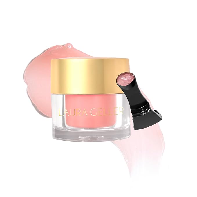 LAURA GELLER NEW YORK Hydrating Lip Mask – Deep Moisture Lip Treatment for Dry, Chapped Lips with Jojoba Oil & Shea Butter – Includes Applicator – Guava