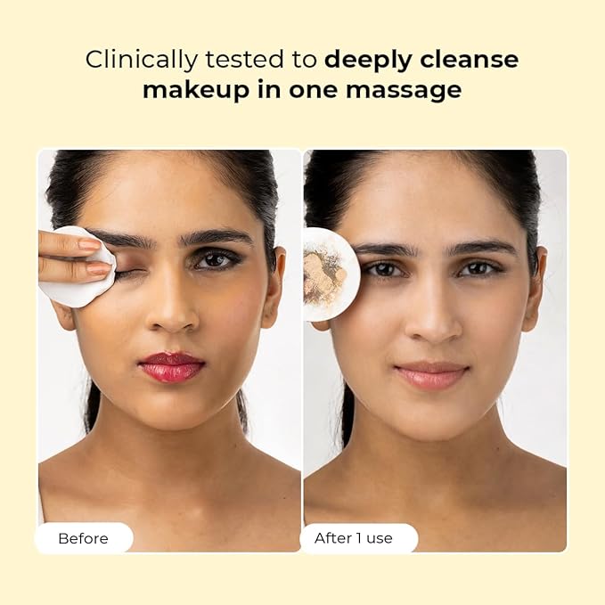 Conscious Chemist Makeup Remover & Oil Cleanser | 130ml | Face Wash & Cleanser for Oily Skin | Removes Waterproof Makeup, Blackheads & Whiteheads | Soft & Clear Skin - Daily Dissolve