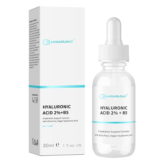 Hyaluronic Acid 2% + B5 Hydration Support Formula, Hyaluronic Acid Serum For Face - Large 30ml/1oz