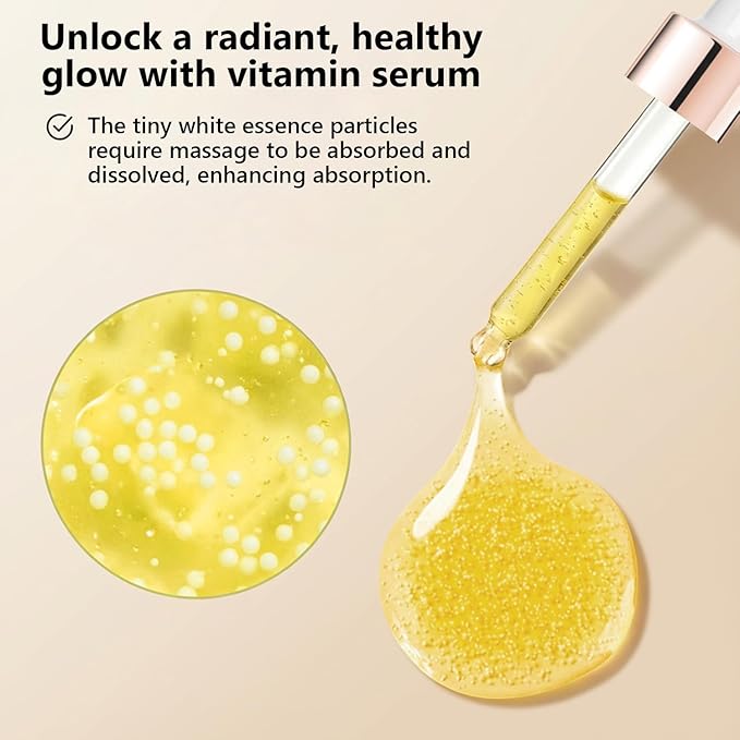Vitamin C Serum for Face, Anti Aging Vitamin Illuminating Brightening Serum with Niacinamide,Hyaluronic Acid & VE, Skin Care for Evens tone, Dark Spot Corrector, Hydrates, Reduces Wrinkles,1.35Fl Oz