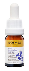 Kosmea Revive Illuminating Essence Hydrating Face Oil for All Skin Types 10ml Superfine Facial Oil | Vitamin C Oil for Face | Organic Face Oil | Daily Routine Face Care Kit