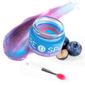 SPODARE Blueberry Lip Mask Overnight, Swirl Lip Sleeping Mask for Dry Cracked Lips Care, Dual-Color Lips Balm for Nourishing and Softening Lips and Reduce Fine Lines