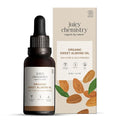 Juicy Chemistry - Certified Organic 100% Natural Carrier Oil w/Cold Pressed Sweet Almond for Radiant Skin (30ml)