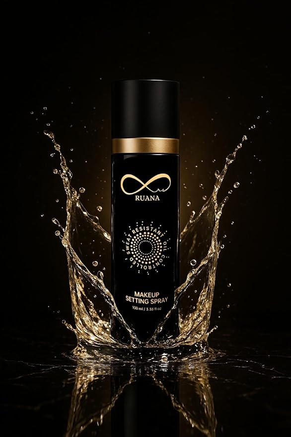 Ruana Makeup Setting Spray – Viral Matte Finish, 16-Hour Hold, Oil & Sweat Control Mist, 3.38 fl oz