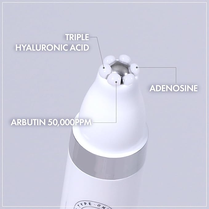 NATUREKIND Hyaluron Lifting Eye Cream, Hyaluronic Acid, 5% arbutin, Niacinamide for Puffy Eyes, Dark Spot and Fine Lines, Hydrating Under Eye Bag, Korean Skin Care, 15ml, 0.5 fl. oz.