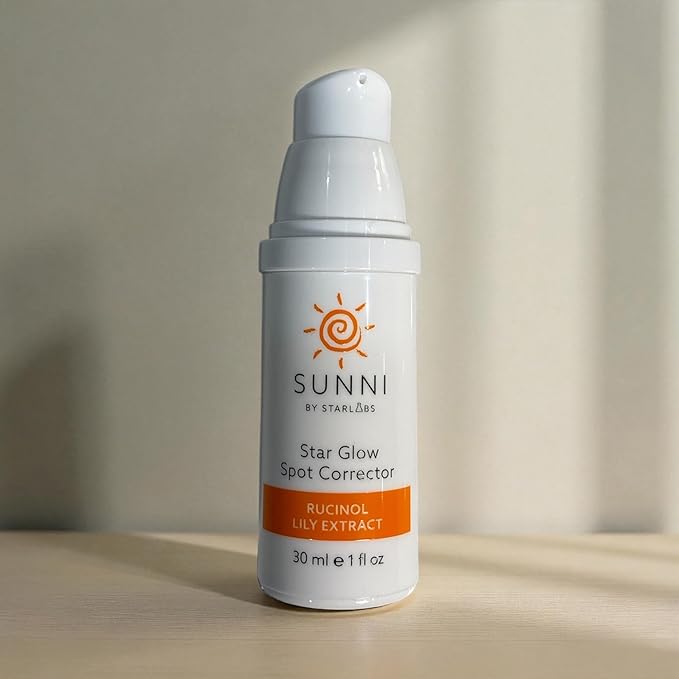 StarLabs Beauty Facial Serum with Rucinol, Lily Extracts, and Zenicyl - Korean Face Serum for Smooth, Even-Looking Skin - Cruelty Free - 1 oz