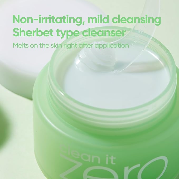 BANILA CO Clean it Zero Pore Clarifying Cleansing Balm | Korean Makeup Remover, Cleansing Oil, Facial Cleanser for Oily and Acne Prone Skin | Vegan | Made with AHA-PHA & Tea Tree (100ml / 3.38 fl. oz)