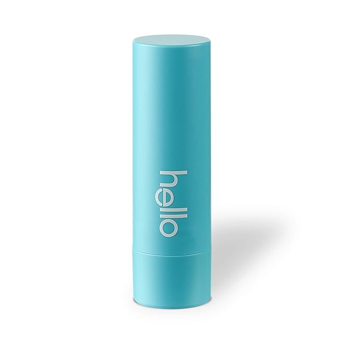 Hello Moisturizing Vegan Lip Balm, Sweet Mint, Beeswax & Petrolatum Free, Paraben Free, 0.15 Ounce (Pack of 4)