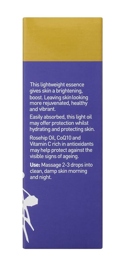 Kosmea Revive Illuminating Essence Hydrating Face Oil for All Skin Types 10ml Superfine Facial Oil | Vitamin C Oil for Face | Organic Face Oil | Daily Routine Face Care Kit