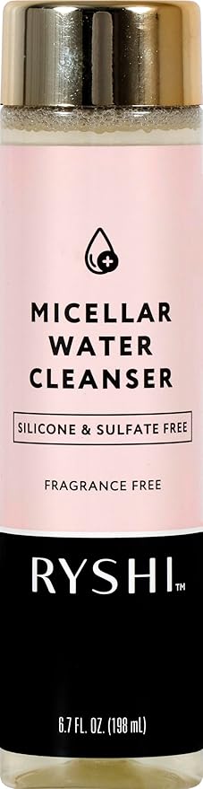 Ryshi Micellar Water Cleanser - Fragrance Free, 6.7 fl oz