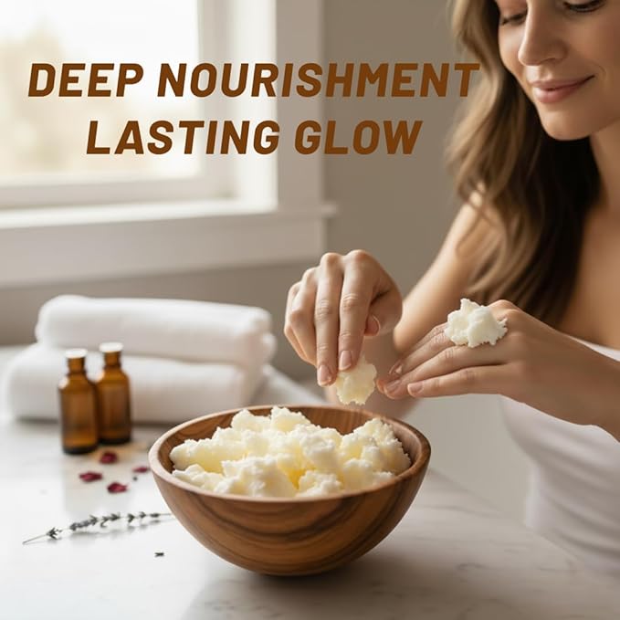 Yajna Organic Raw Cocoa Butter 100% Pure,Natural & Unrefined| Skin Moisturizer For Face, Body & Hair| 1 LBS/450 GM Ivory/White Grade A | DIY Creams, Balms, Lotions, Soaps| Softens Dry & Tough Skin