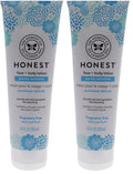 The Honest Company Purely Simple Fragrance-Free Face and Body Lotion for Sensitive Skin, Fragrance Free, 8.5 Fluid Ounce (Pack of 2)