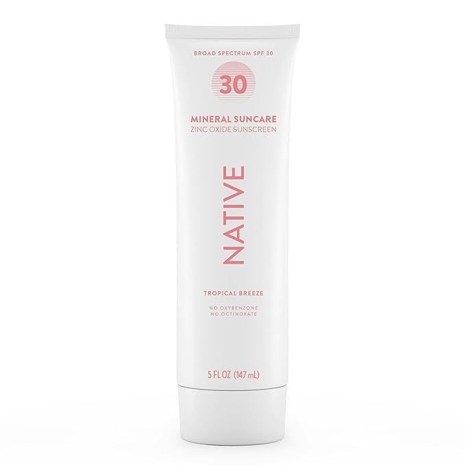 Native Tropical Breeze Body Sun Screen5 oz