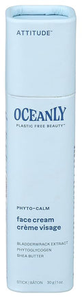 ATTITUDE Oceanly, Face Cream Phyto Calm, 1 Ounce