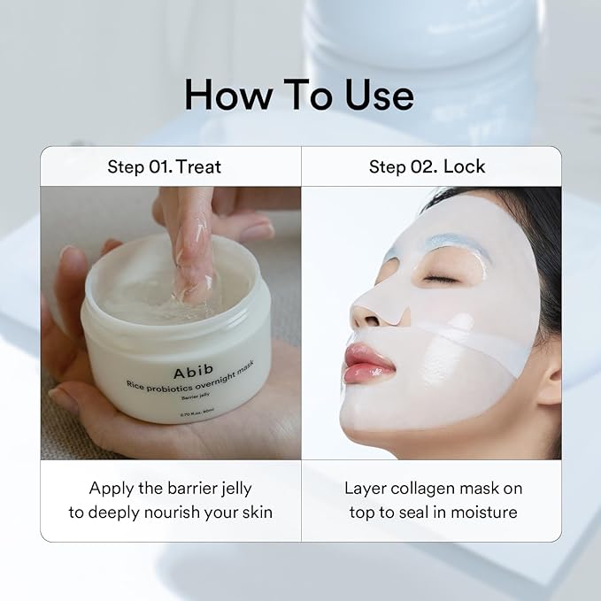 Abib Collagen Gel Mask Sedum Jelly 4 Sheets (Hydrating) I Korean Vegan Collagen, Cooling Hydrating Hyaluronic Acid Hydrogel Face Mask Skin Care