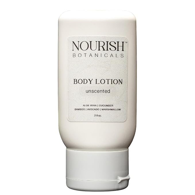 Rustic Strength Nourish Botanicals aloe Vera Body Lotion, Unscented (2 oz)