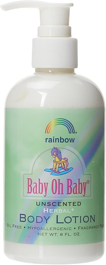 Rainbow Research Body Lotion Organic Herbal, 8 Fluid Ounce