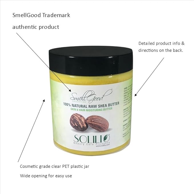 African Shea Butter Unrefined 32ozSmellgood
