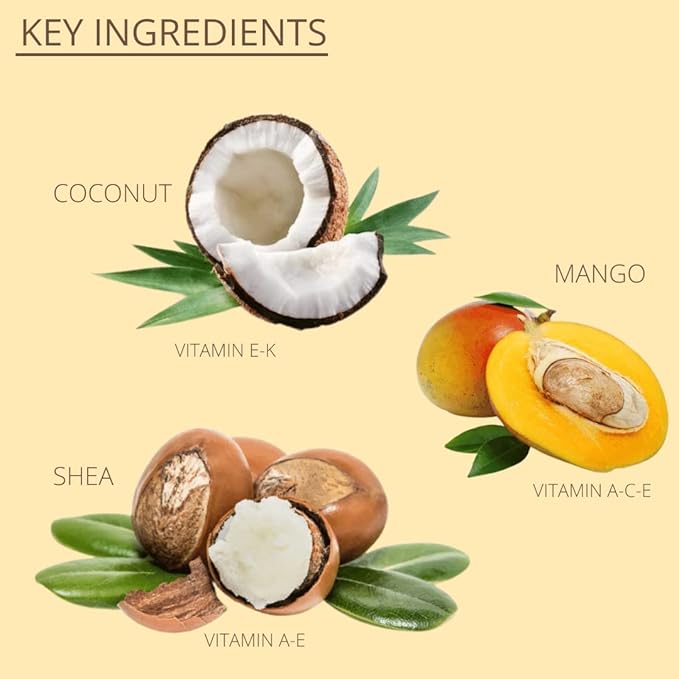 Coconut Shea Mango Whipped Body Cream (50ml)