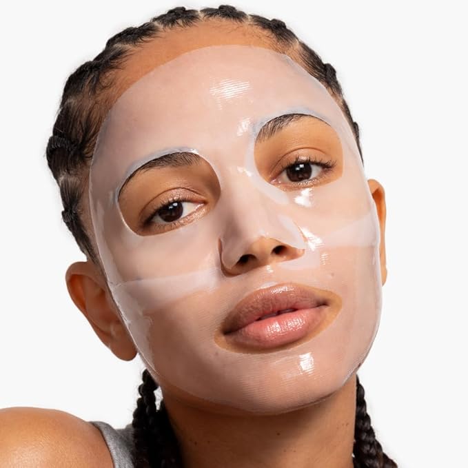 LOOPS Beauty Bridgerton™ NETFLIX Hydrated (Happily) Ever After Set-The Best Hydrogel Face Masks for Every Skin Moment Face Mask-2 Hydrating Masks -Clean Slate and Dew Cloud-All Skin Types,2pc