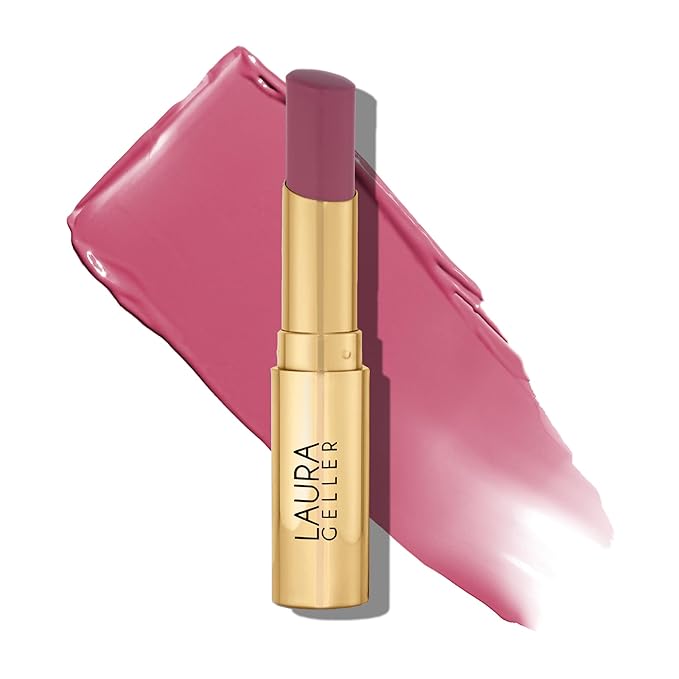 LAURA GELLER NEW YORK Jelly Balm Moisturizing Tinted Lip Balm - Jammin' - Hydrating Vitamin E - Semi-Shine Finish