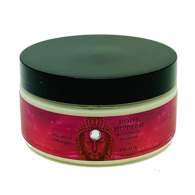 8 oz Buddhalicious Organic Body Butter Peace