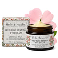 Under Eye Cream for Dark Circles & Puffiness – Anti-Aging Hydrating Eye Cream with Hyaluronic Acid for Fine Lines & Wrinkles – Wild Rose Renewal