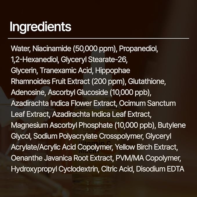 THE LAB by BLANC DOUX Vitamin C Skin Care Serum with Niacin - Lightweight Brightening & Toning Vitamin C Serum for Face - Korean Skin Care Serum - Vitamin Serum - Skin Serum