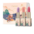 CATKIN Lip Balm Color Tinted Changing Lipstick Ultra Hydrating Lip Moistrurizer Lip Care with Vitamin E Nourishing For Cracked & Dry Lips 0.12 oz 3pcs Gift Box (09+19+20)