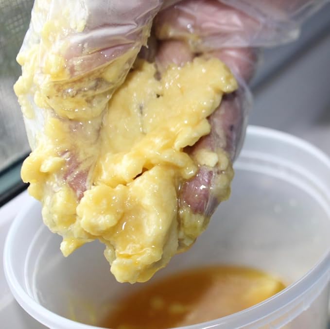 3CAYG Natural Cocoa Butter 1LB Raw Unrefined- Luxurious Skin Moisturizer and Hair Conditioner