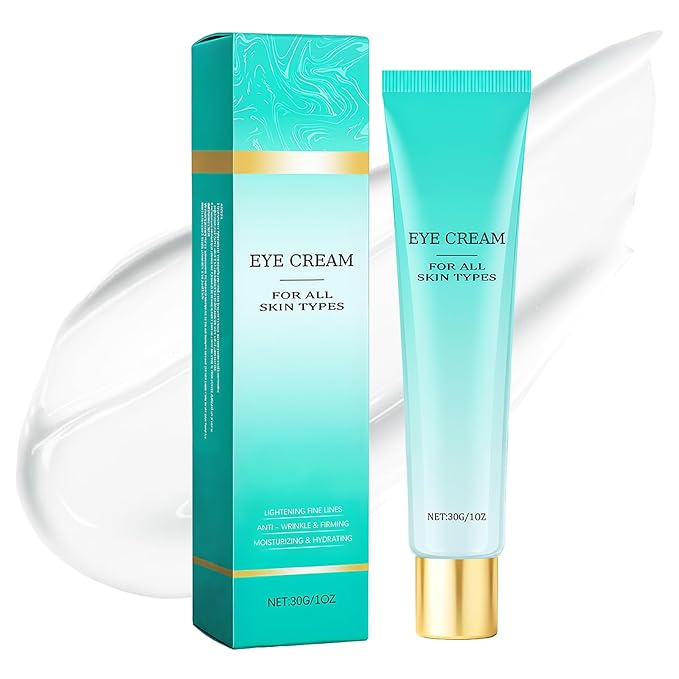 Retinol Eye Cream, Targets Dark Circles and Puffiness—Anti-Aging Formula with Hyaluronic Acid Effectively Reduces Eye Bags, Wrinkles, and Fine Lines | Unisex Moisturizing Eye Care